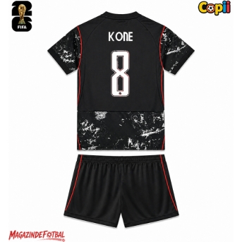 Canada Ismael Kone #8 Echipament de Fotbal Replică Mondial 2026 Copii Deplasare (+ Șorturi)